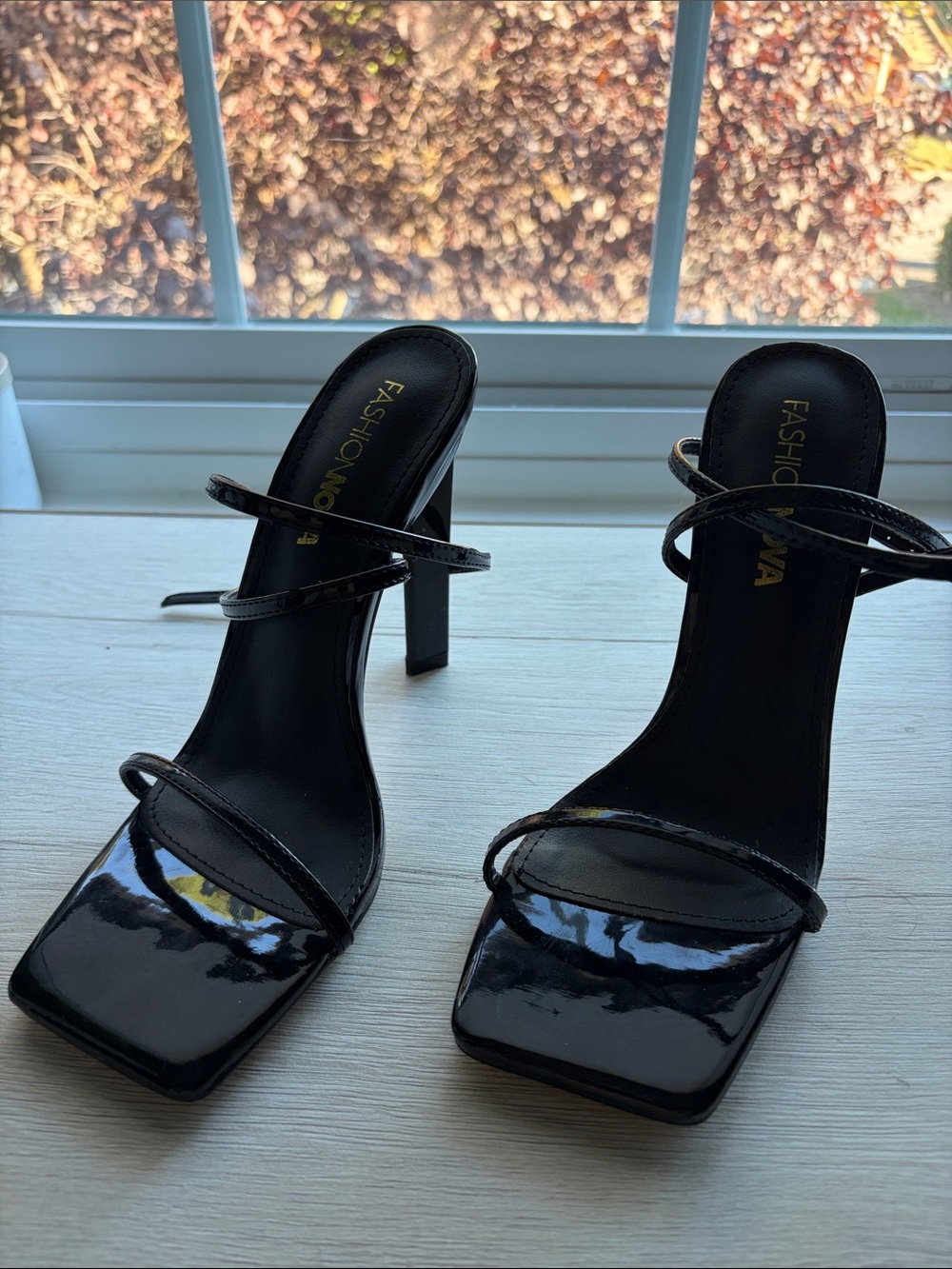 Fashion Nova Strappy Heels